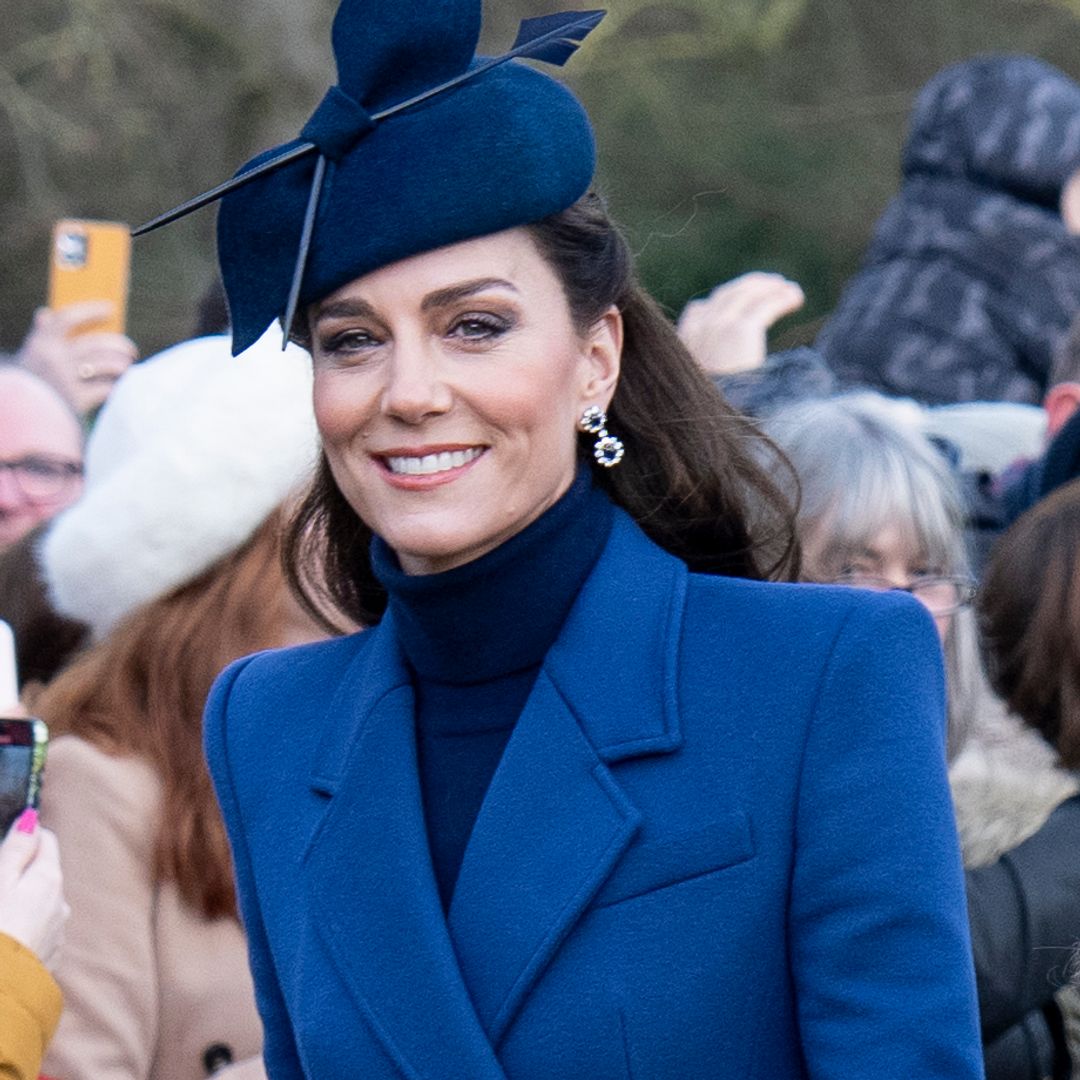 Princess Kate dazzles in ‘royal blue’ on Christmas day 2023