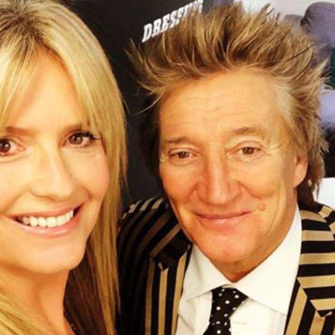Penny Lancaster shares update on Rod Stewart's health following surgery
