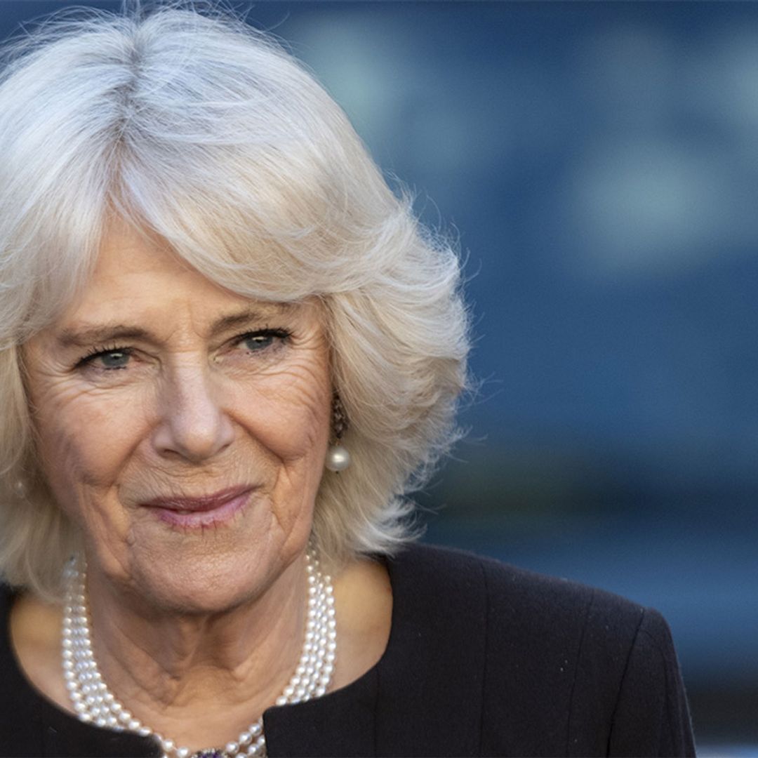 The Duchess of Cornwall dazzles in a tweed and satin co-ord and it's dreamy