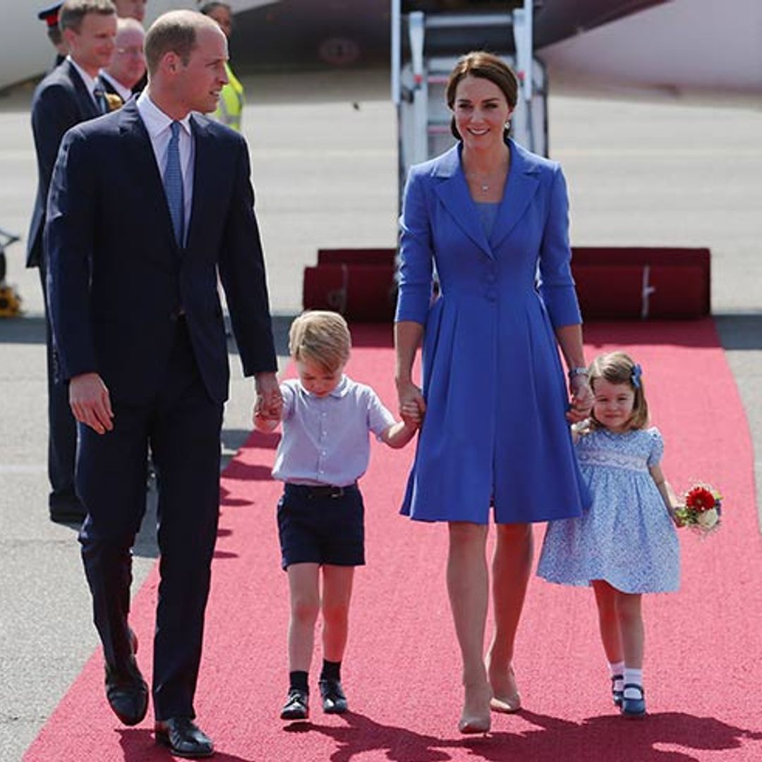 Prince William and Kate's luxurious £5,000 royal tour luggage revealed