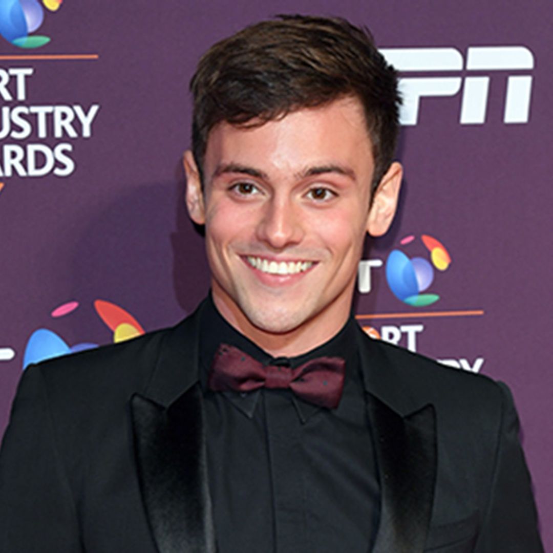 Tom Daley and Dustin Lance Black make first appearance as married couple - see the snap!