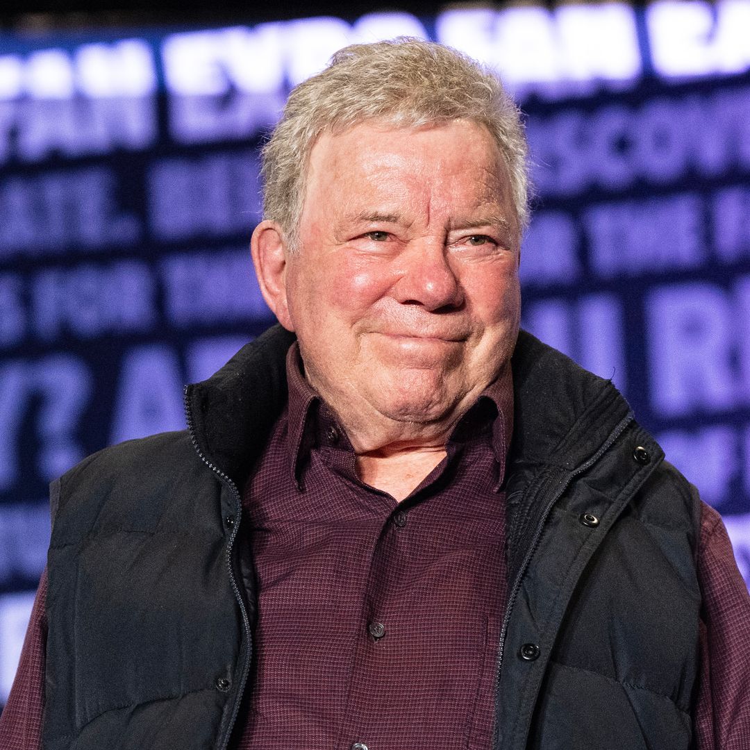 William Shatner proves he's one of us as he's caught eating cereal in his car