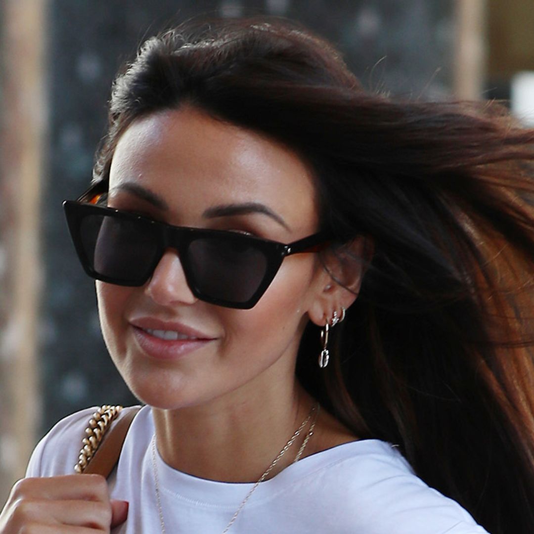 Michelle Keegan shows how to work the double denim look