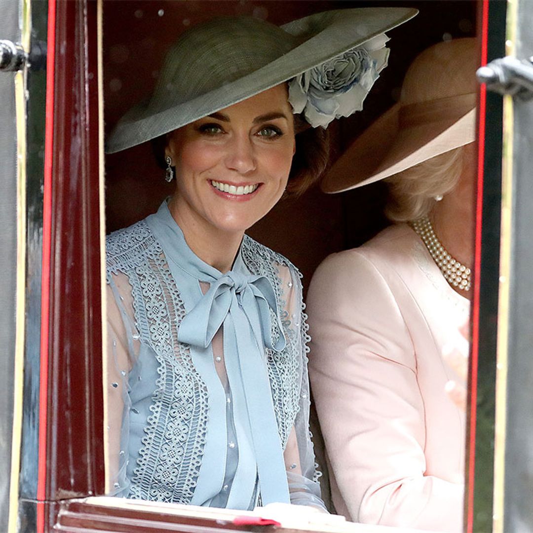 Kate Middleton returns to Royal Ascot wearing a STUNNING Elie Saab dress