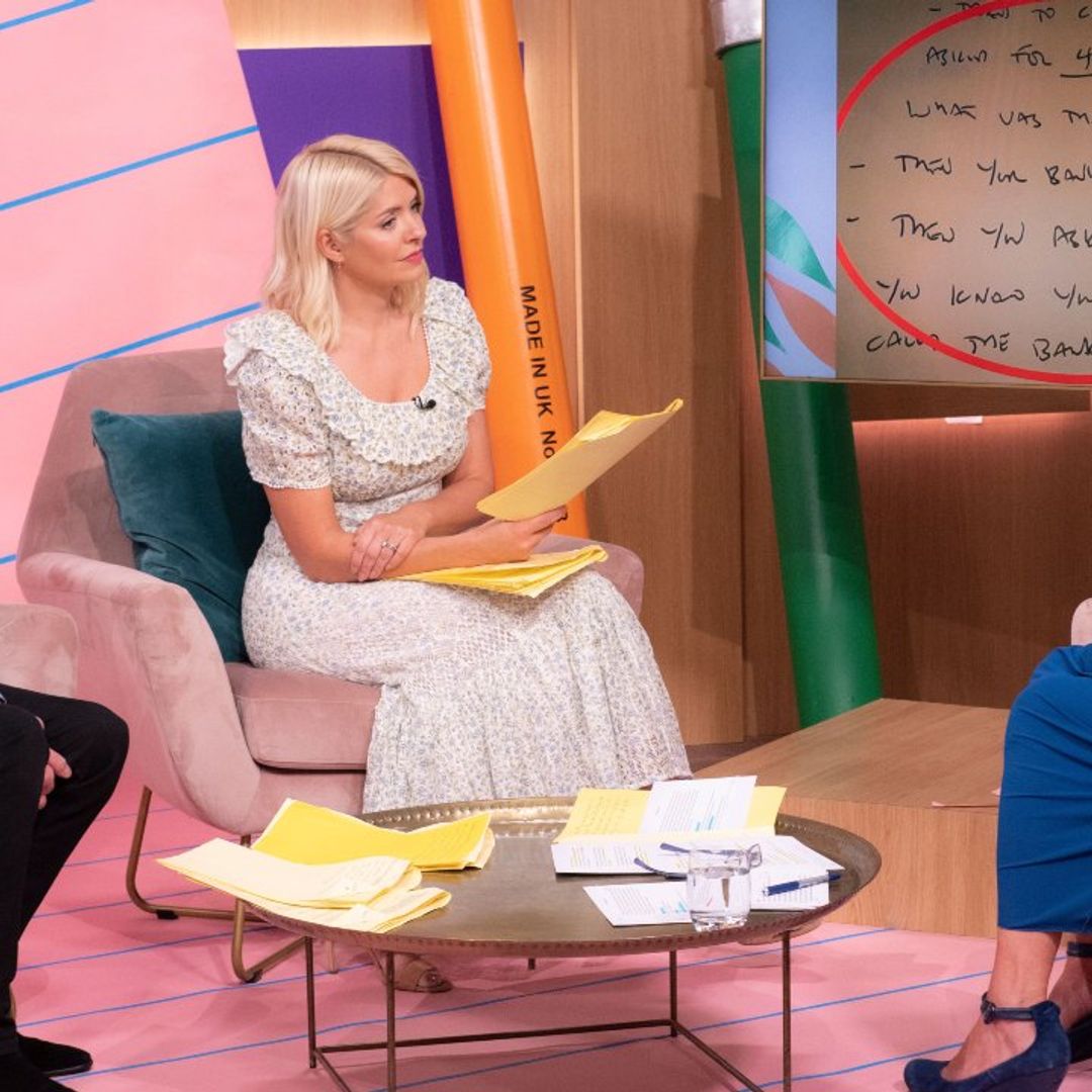 This Morning star Holly Willoughby called stubborn during handwriting analysis on show