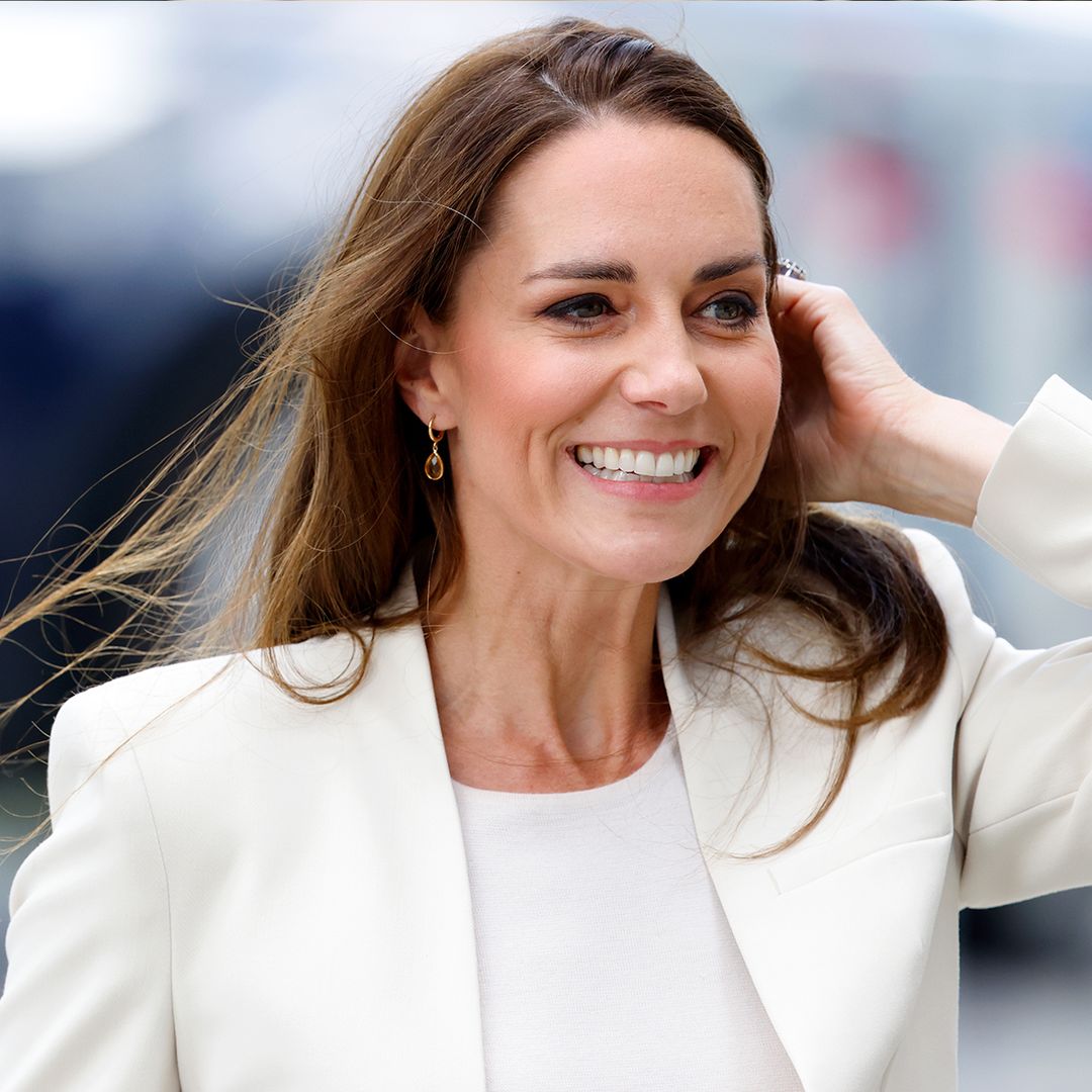 6 Princess Kate-worthy white bouclé blazers to shop this season