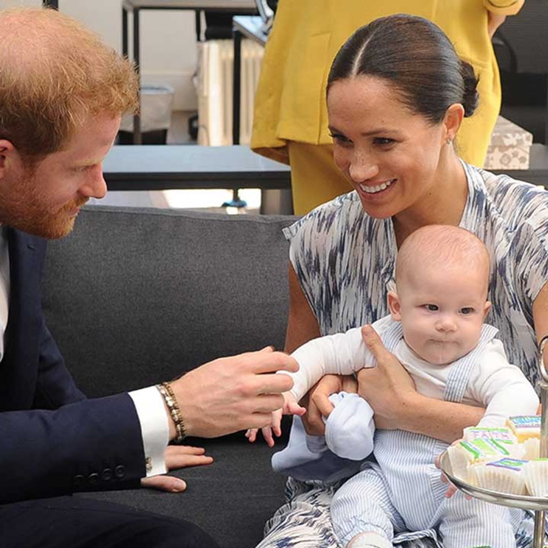 Prince Harry and Meghan's son Archie reached this special milestone at Tyler Perry's home