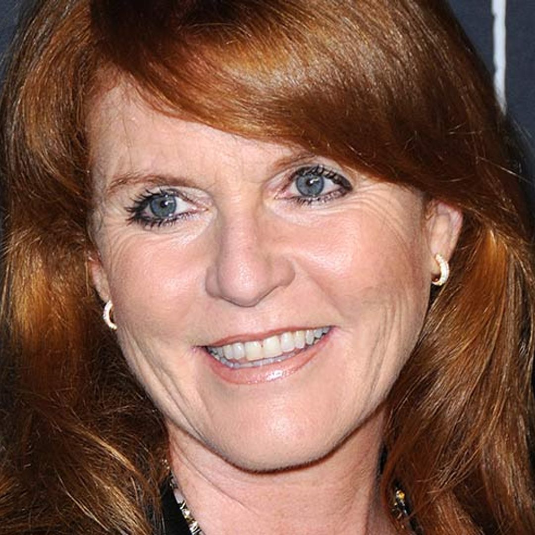 Sarah, Duchess of York's black tailored outfit has a hidden festive touch
