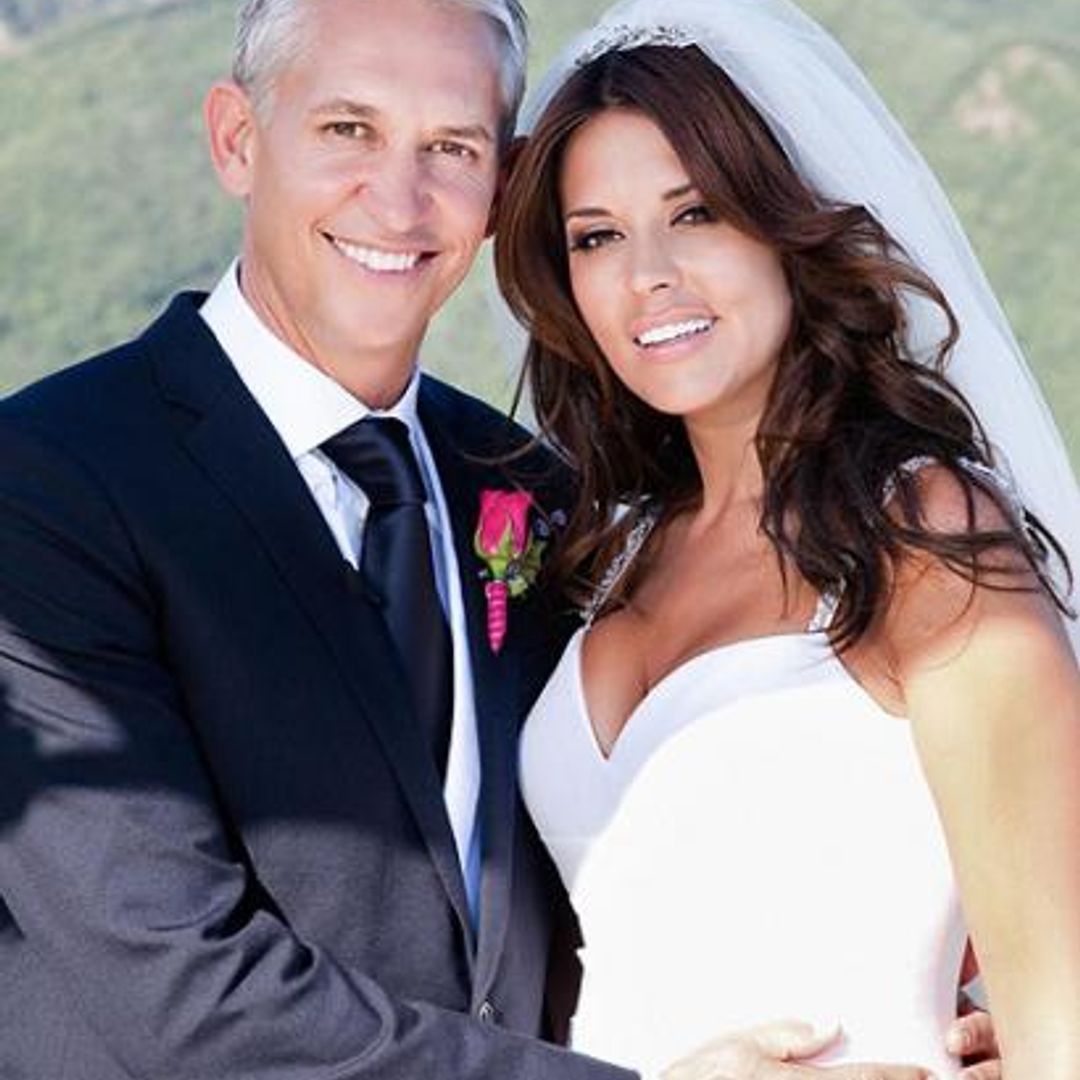 Gary Lineker and bride celebrate match of the day with romantic cliff-top blessing