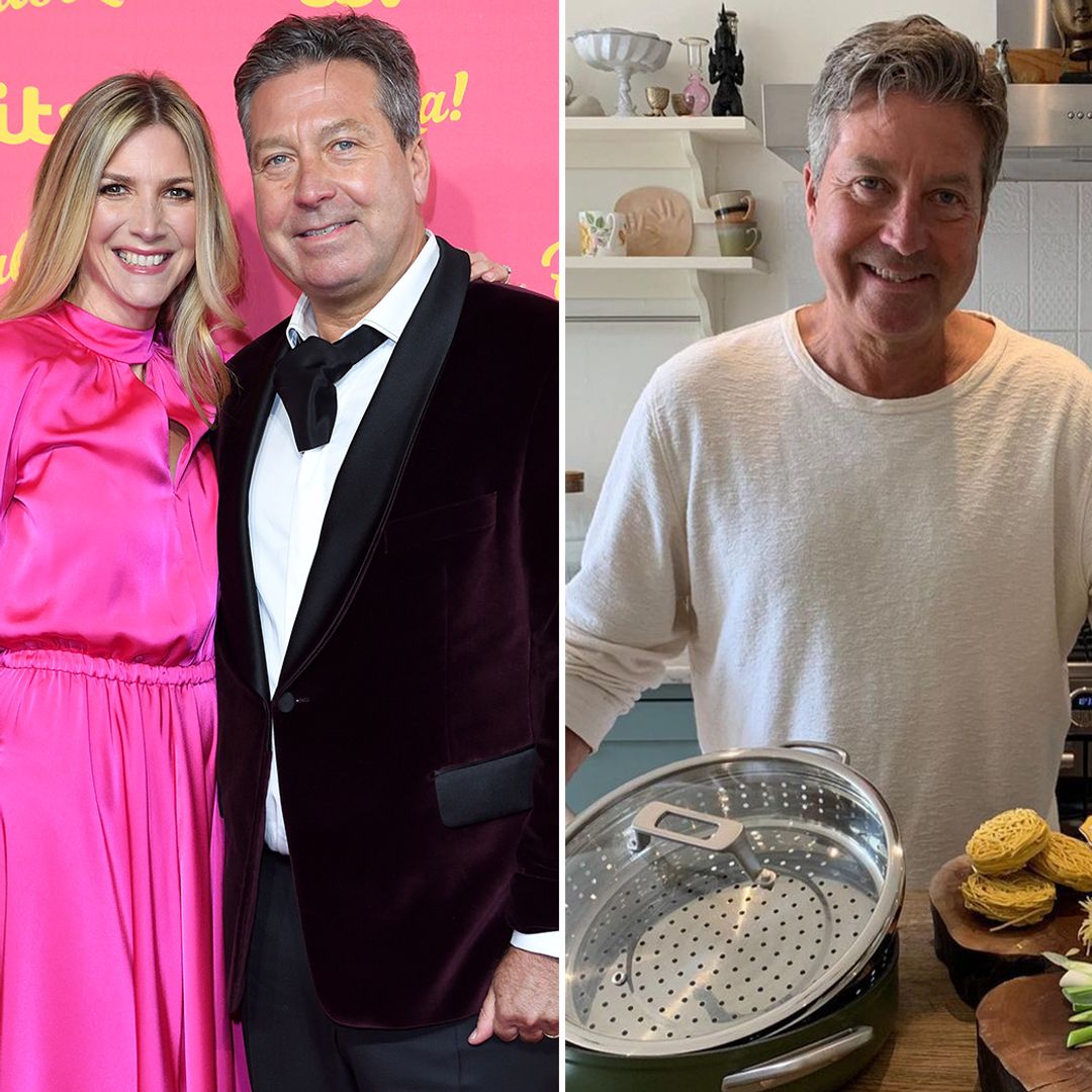 John Torode's home with wife Lisa Faulkner has the perfect chef's kitchen