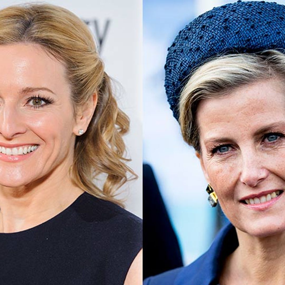 Is the Countess of Wessex Gabby Logan's new style icon?