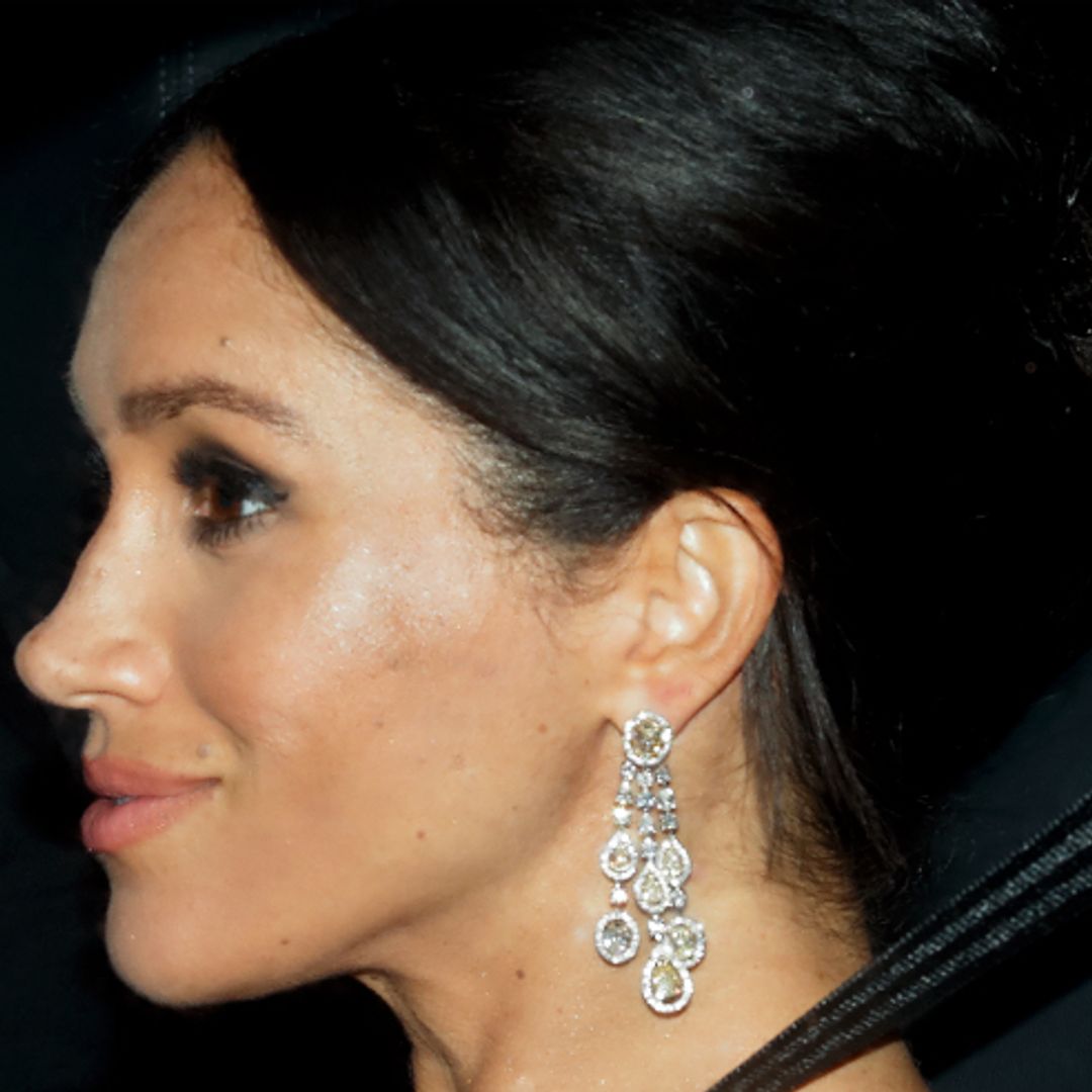 Meghan Markle's borrowed diamond earrings - mystery solved