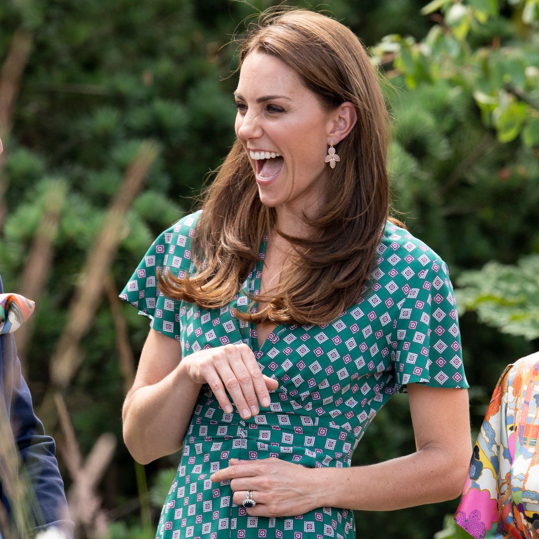 This season's trending green floral M&S dress is now just £25 - and it's so Princess Kate