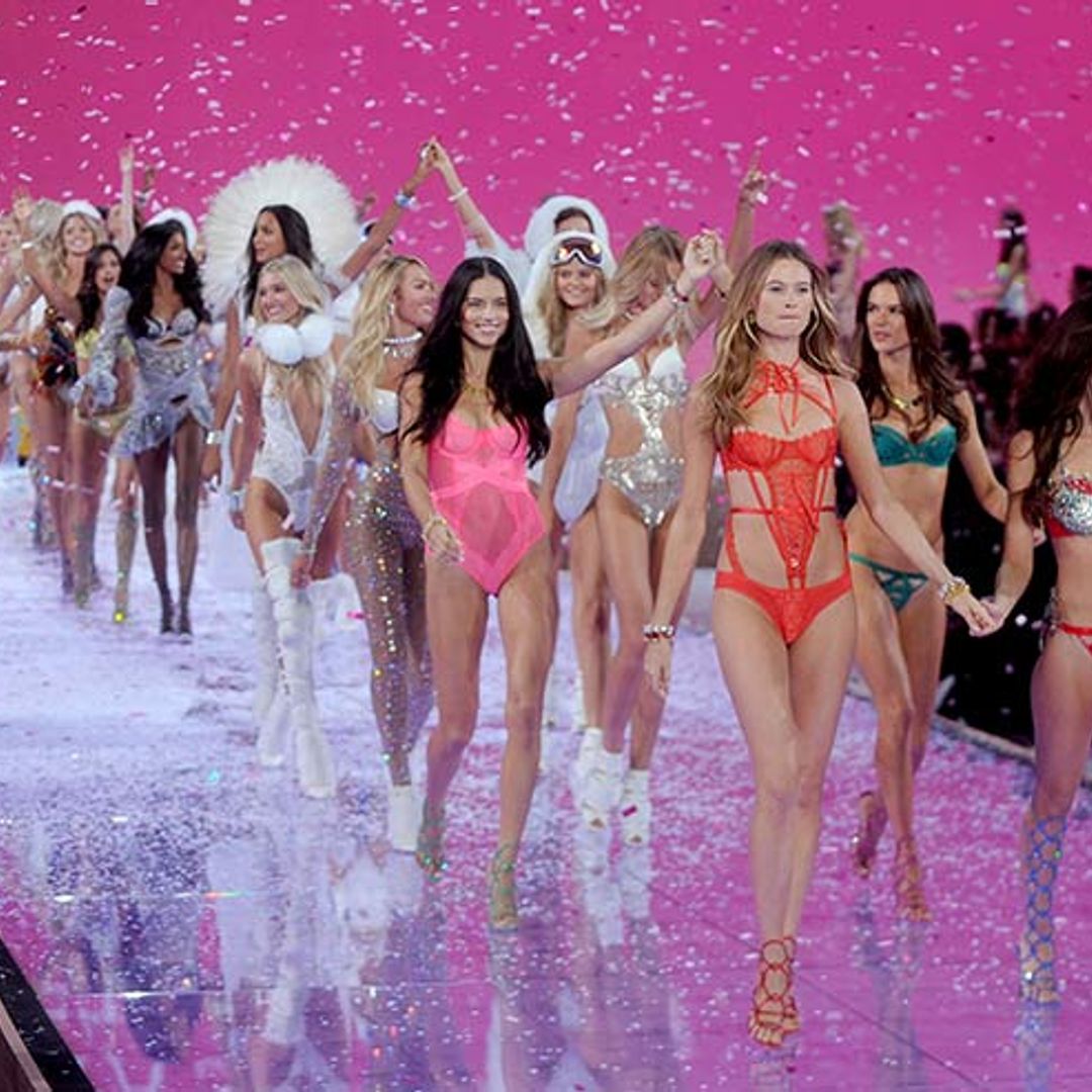 Where can I watch the Victoria's Secret 2016 Fashion show in the UK and  what happened during the Paris catwalk show?