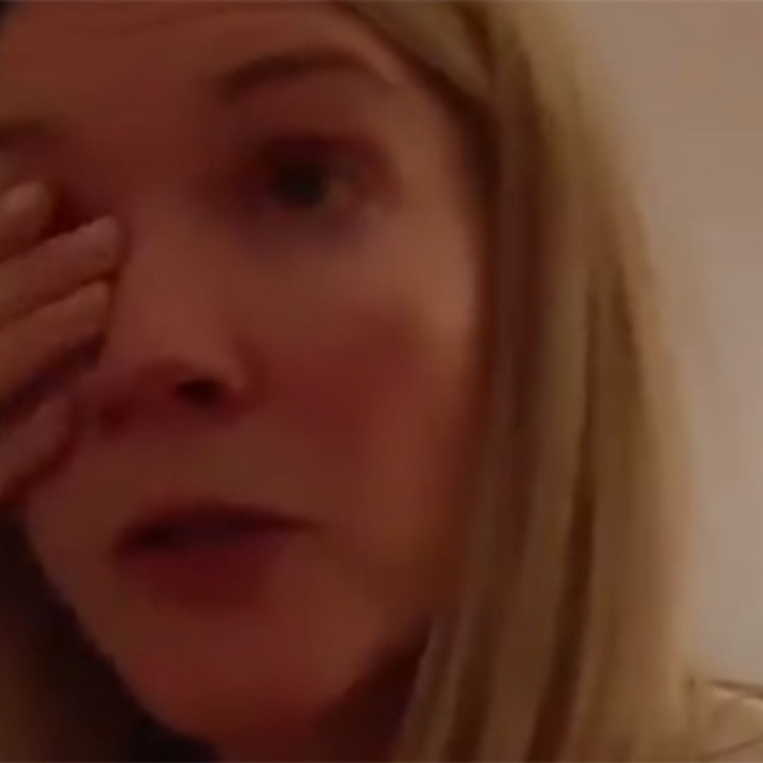 Lisa Faulkner shares video of herself crying – and we can relate