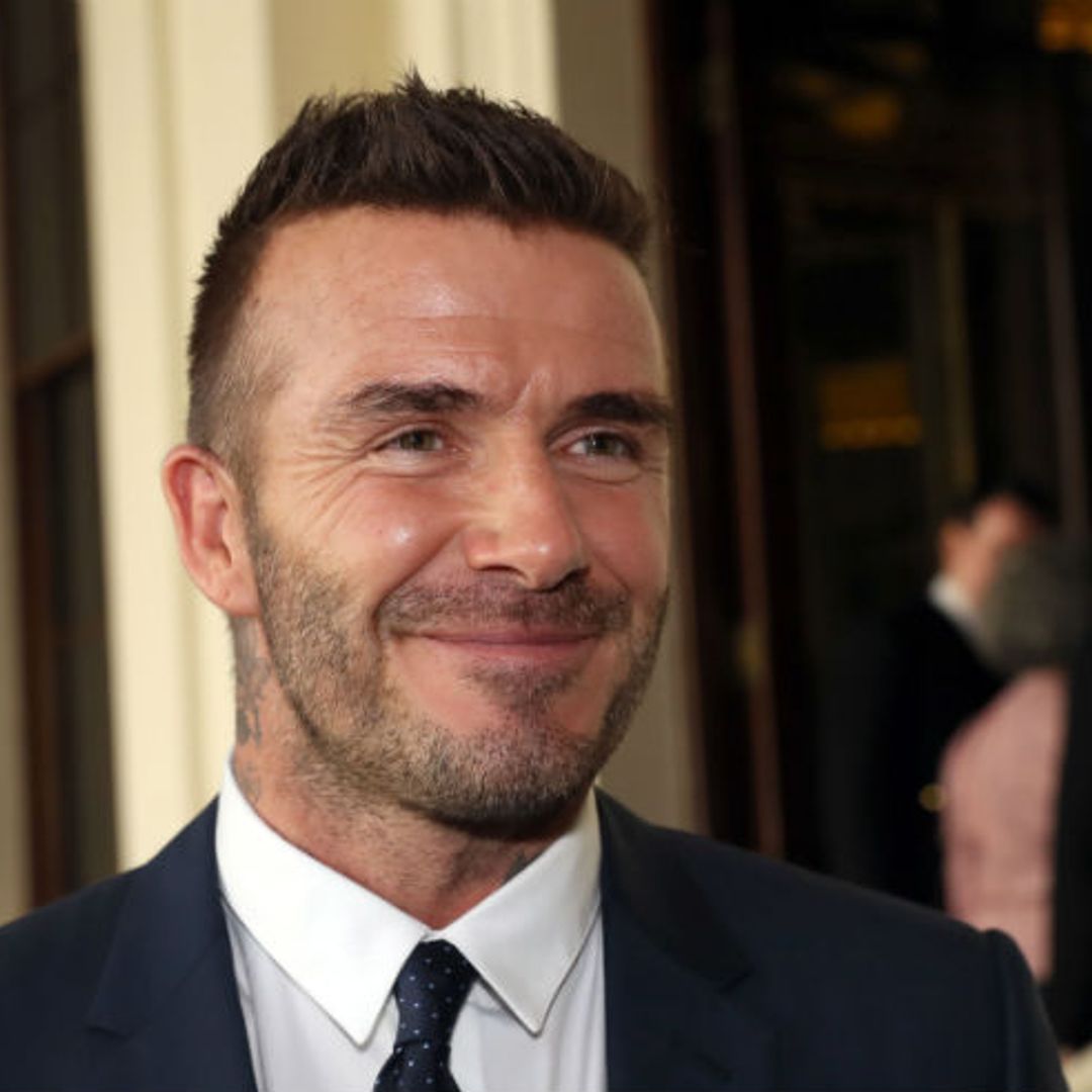David Beckham looks completely different in throwback childhood photo