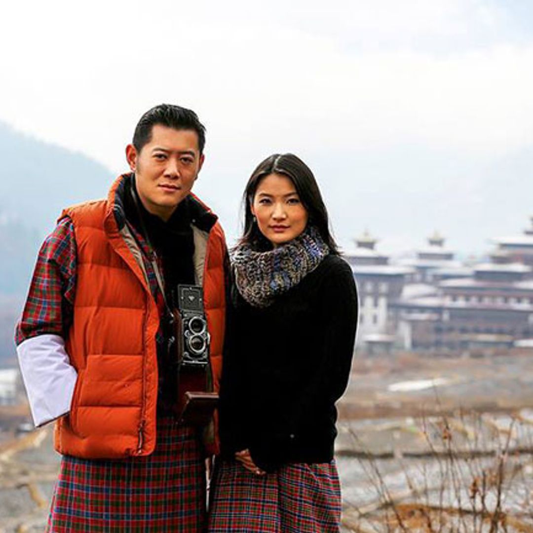 The king and queen of Bhutan share first photo of their baby prince