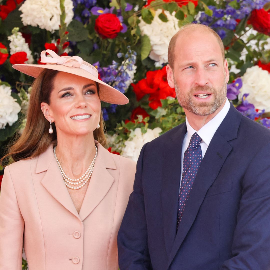 Prince William and Princess Kate are so statesmanlike as they receive Macrons
