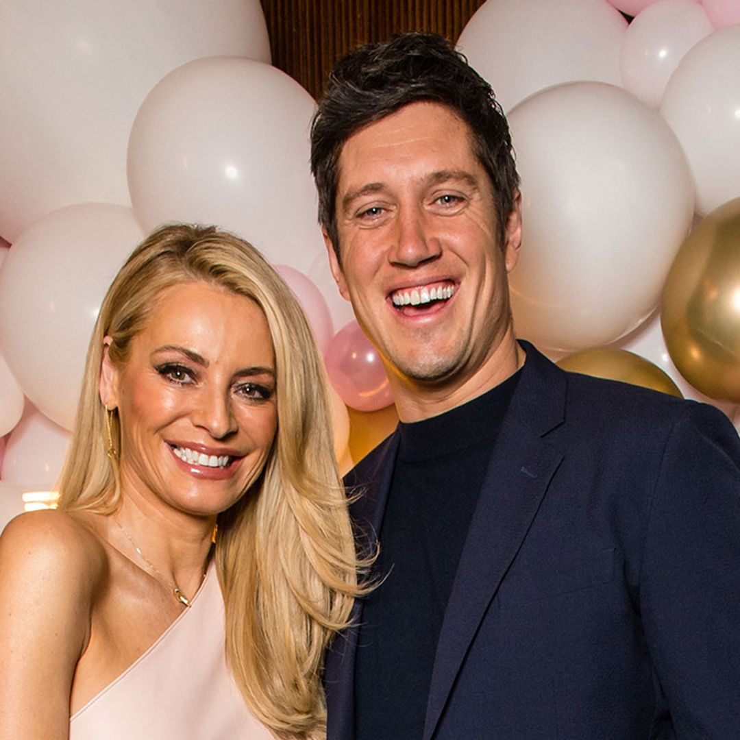 Tess Daly shares photos from birthday celebrations with Vernon Kay and their children