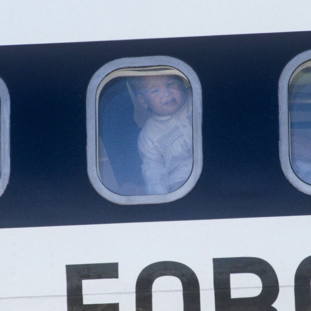 Royal babies on their first tour abroad - see sweet photos
