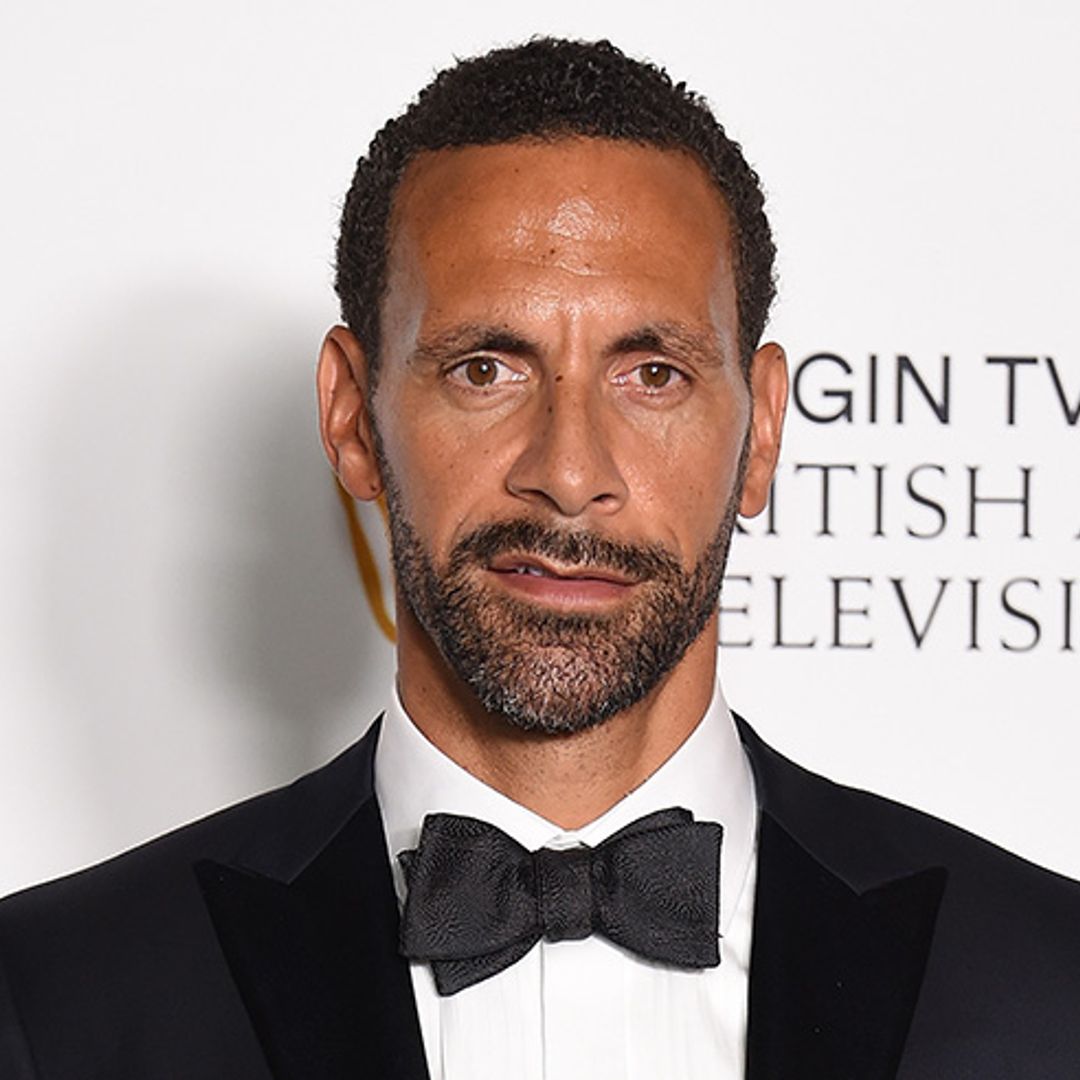 Rio Ferdinand has the sweetest thing to say about girlfriend Kate Wright in emotional acceptance speech