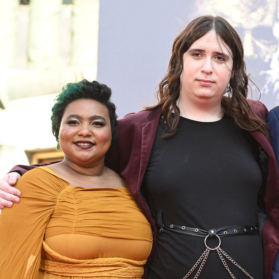 Kynthia, Ruby Guest at the Hand and Footprint Ceremony honoring Jamie Lee Curtis at TCL Chinese Theatre on October 12, 2022 in Los Angeles, California