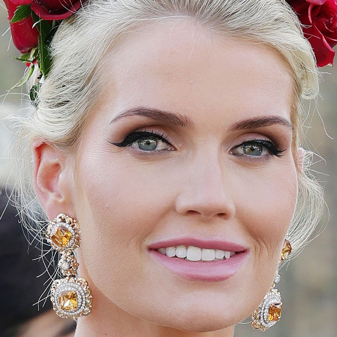 Lady Kitty Spencer's polka dot dress is a carbon copy of Princess Diana's iconic look