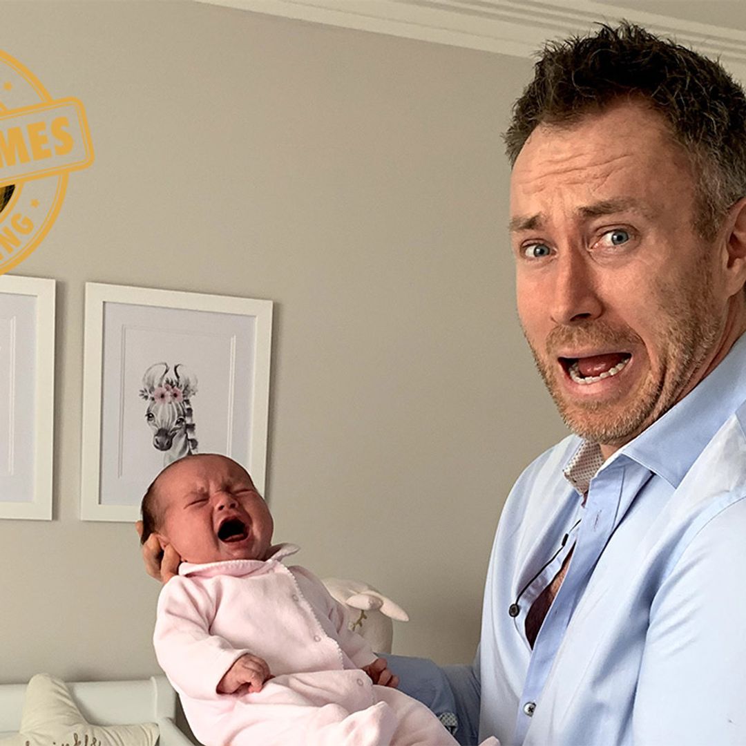 James and Ola Jordan reveal how baby Ella is just like her dad 