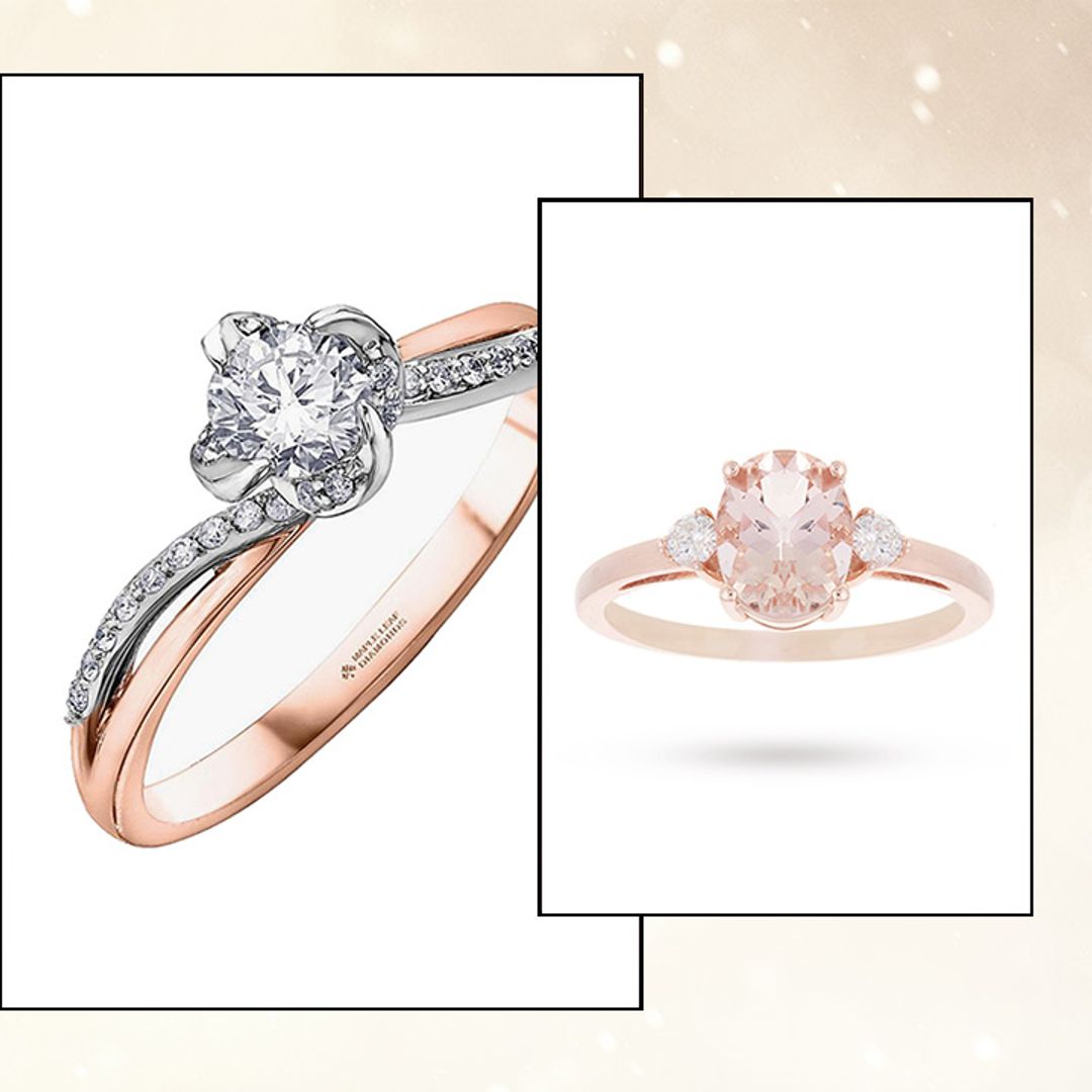 11 beautiful rose gold engagement rings to say yes to