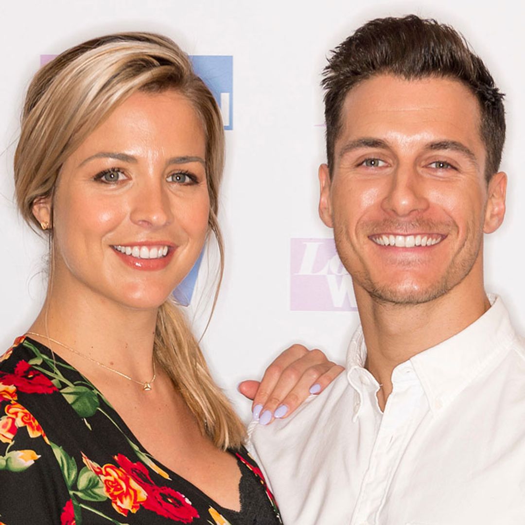 Gemma Atkinson and Gorka Marquez spend first night away from baby Mia