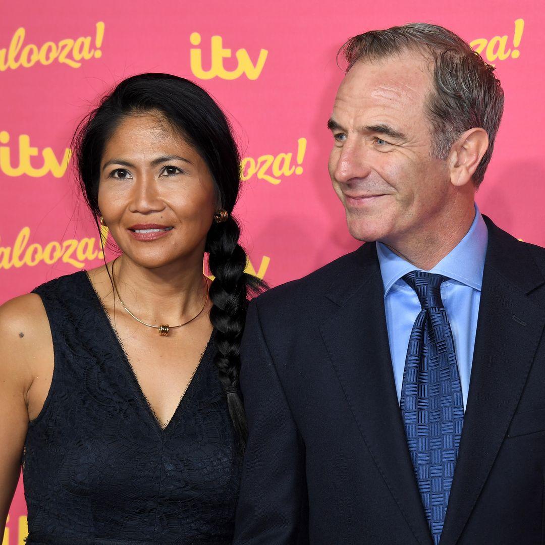 Grantchester's Robson Green shares sweet insight into early relationship with partner Zoila
