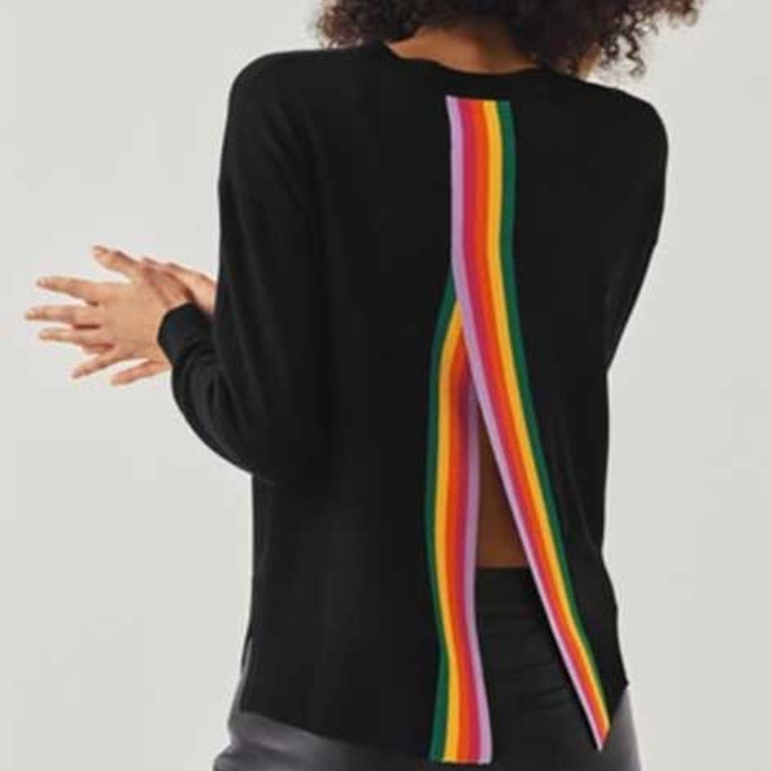 Shoppers flock to get Rachel Riley's rainbow jumper