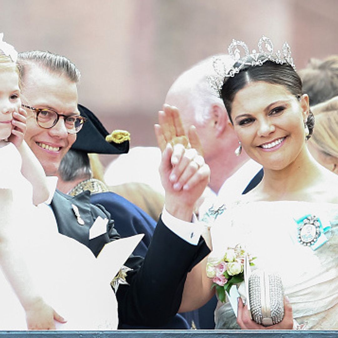 Crown Princess Victoria and Prince Daniel release first photos of baby Oscar