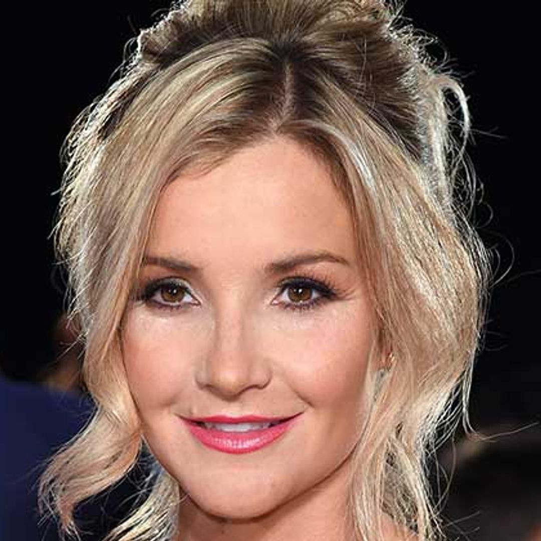 Helen Skelton smoulders in sultry white bra for exciting outing