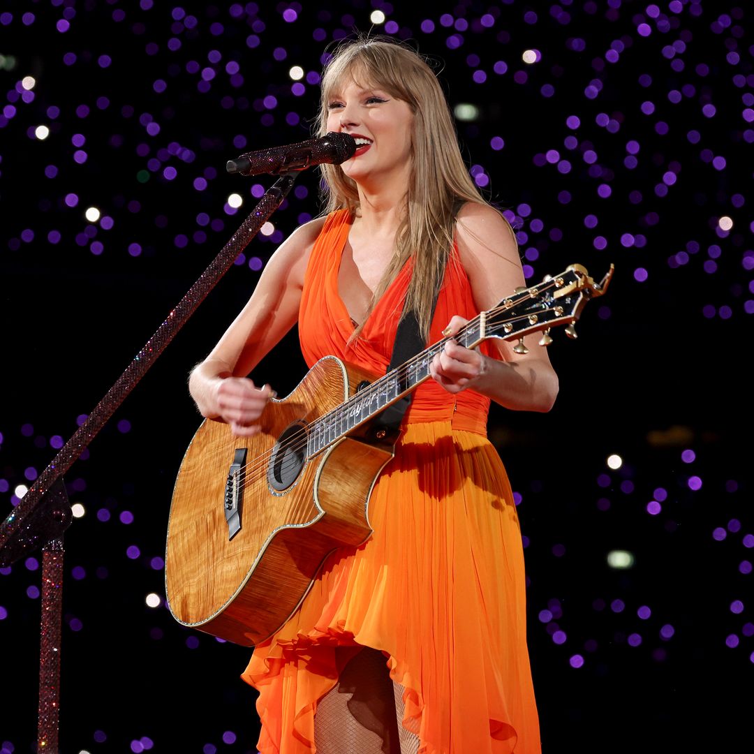 Orange dresses are about to be everywhere thanks to Taylor Swift