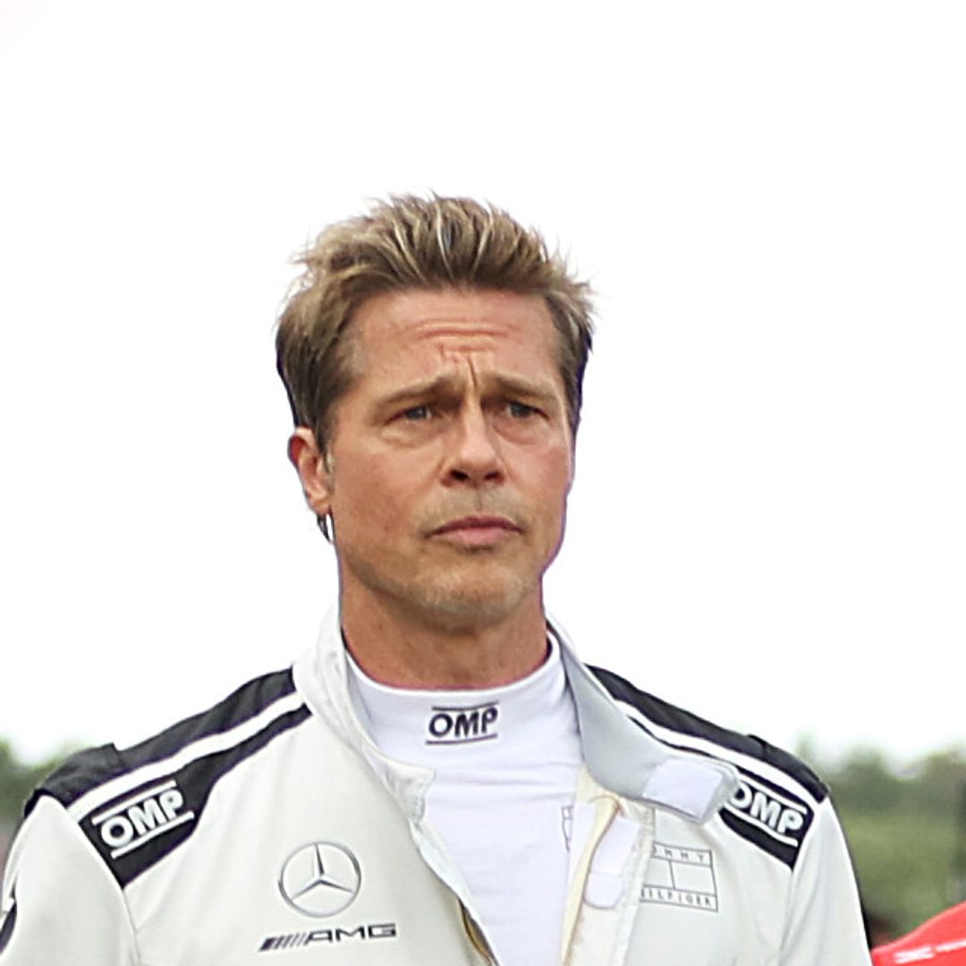 Brad Pitt, 59, turns heads at Formula 1 Grand Prix track