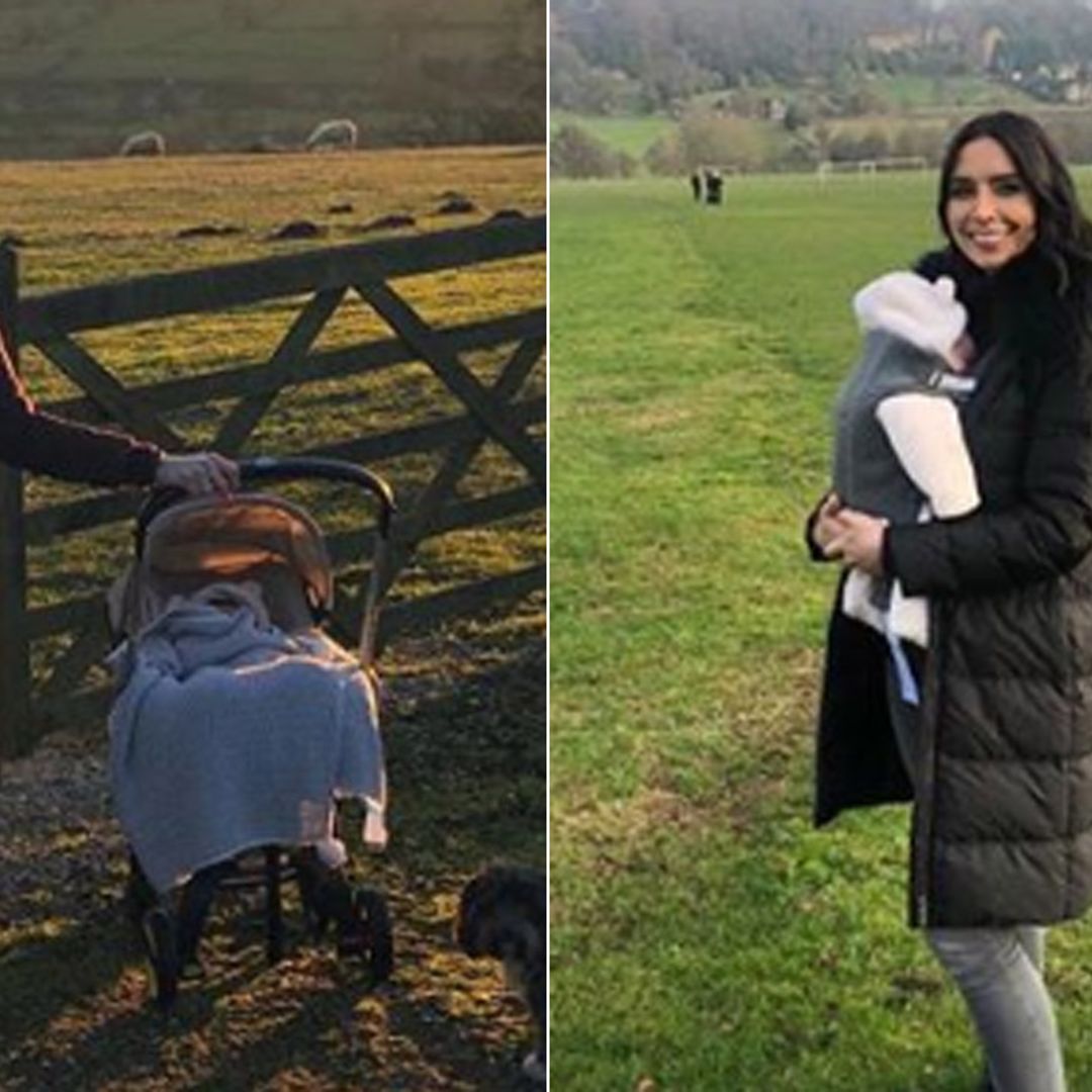 Christine Lampard reveals who baby Patricia looks like in rare family interview