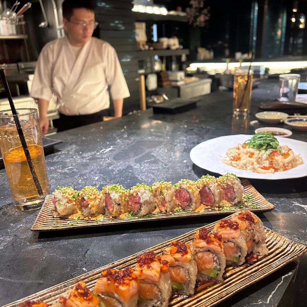 Dinner at Saishin Sushi