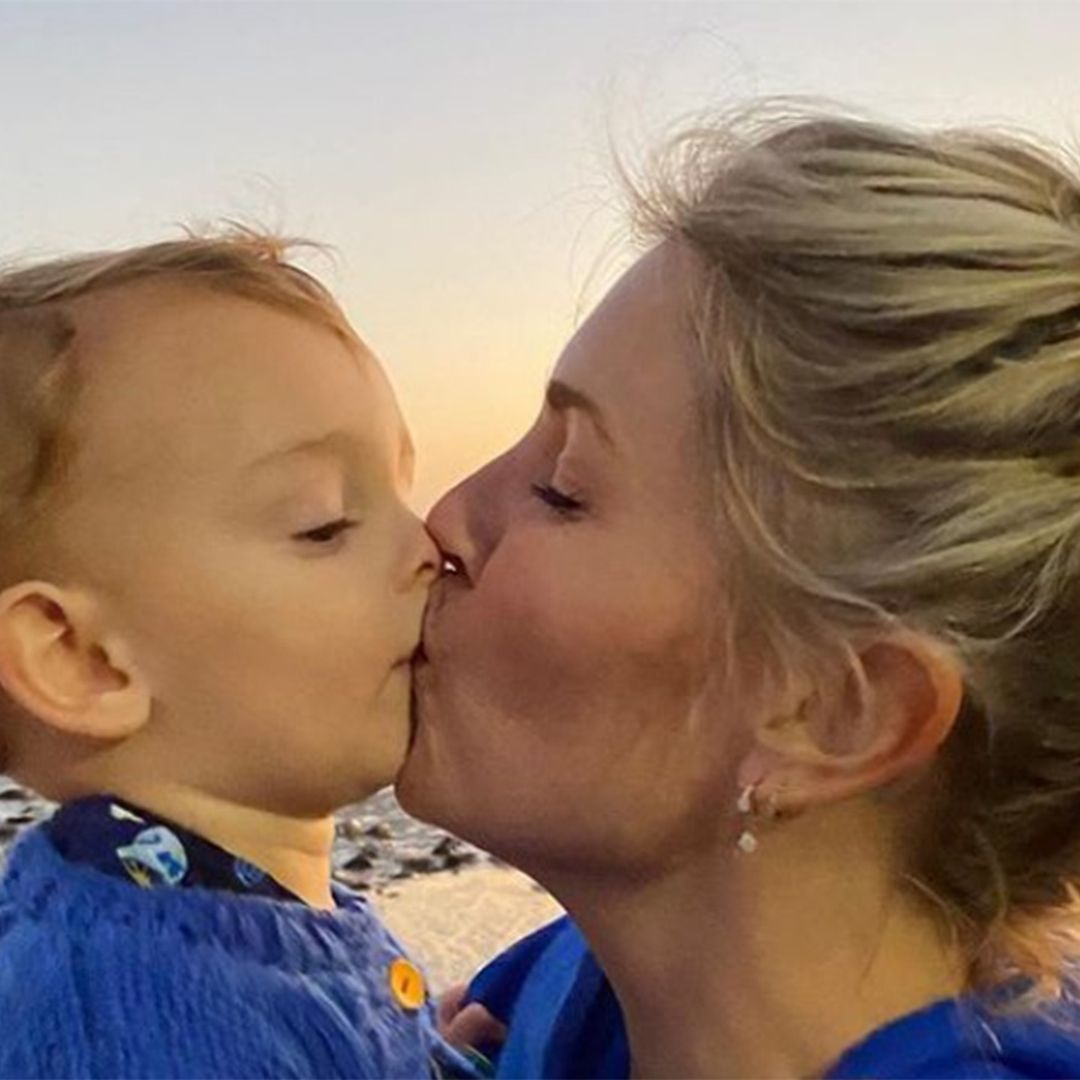 Amanda Kloots' son has priceless reaction to homeschooling – video