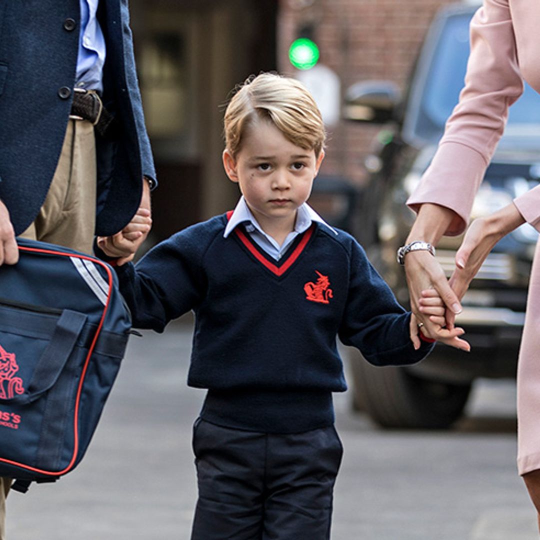 Prince George's first day of school: all the pictures