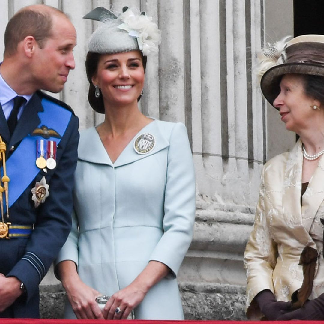 Princess Anne just went head-to-head with nephew Prince William