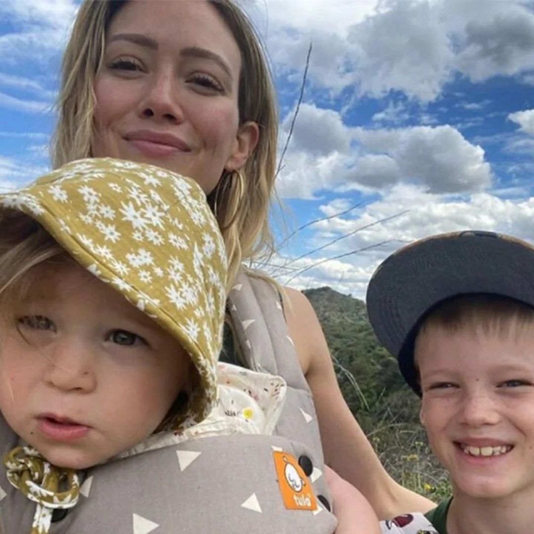 Hilary Duff welcomes third child - and reveals news in sweet and subtle way