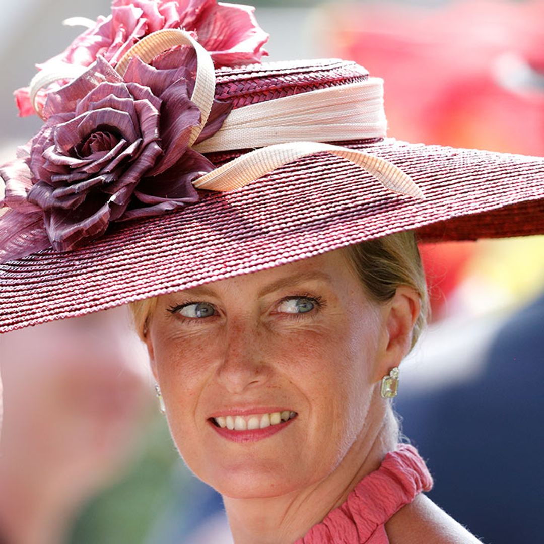The Countess of Wessex looks like a film star in a pink Emilia Wickstead dress