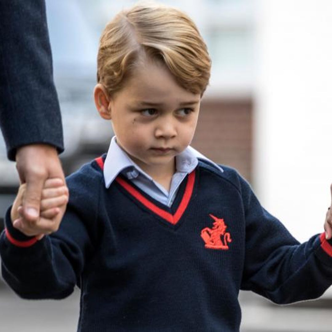 Prince Charles says 'anxious' George's first day of school will have been 'character building'