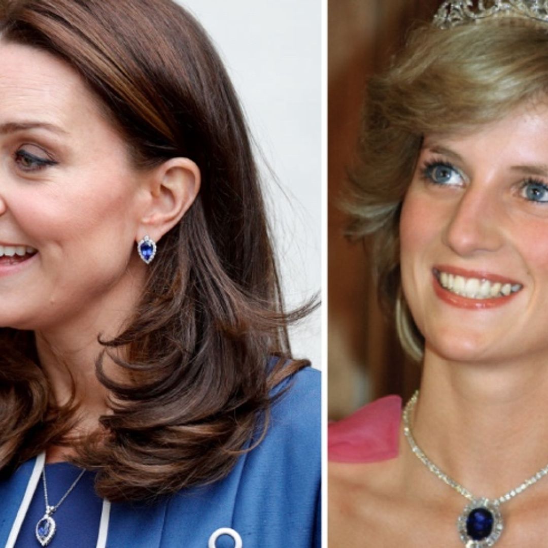 Duchess Kate wears necklace inspired by the late Princess Diana