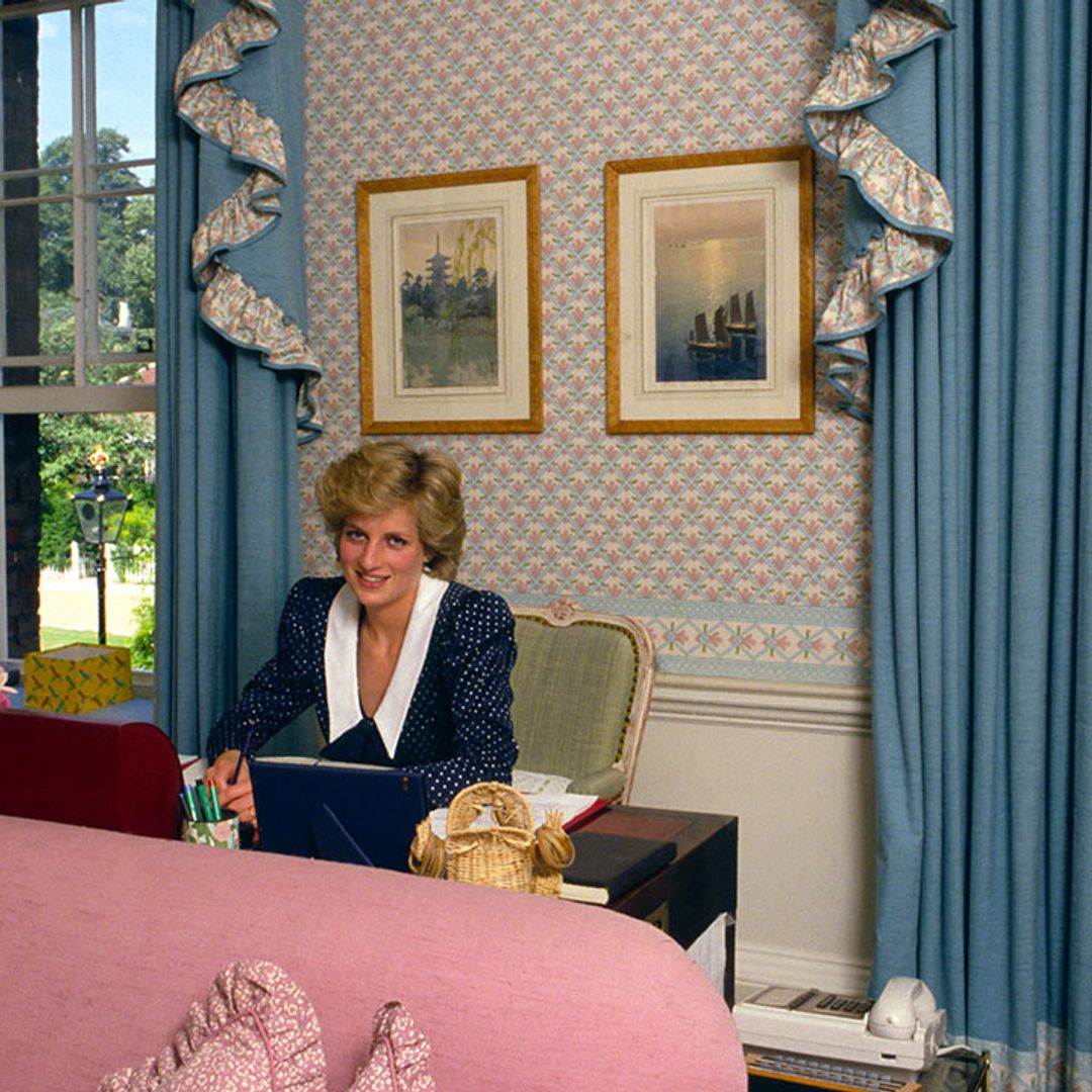Princess Diana's private bedrooms revealed in unearthed photos