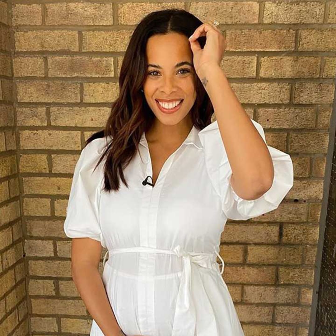 Rochelle Humes surprises fans in the most incredible dress – and she's glowing