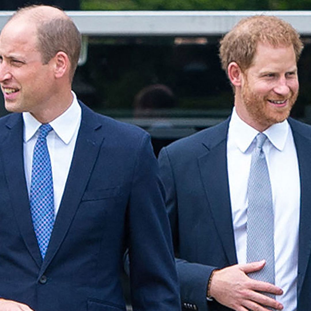 Prince Harry and Prince William celebrate baby joy with close friends