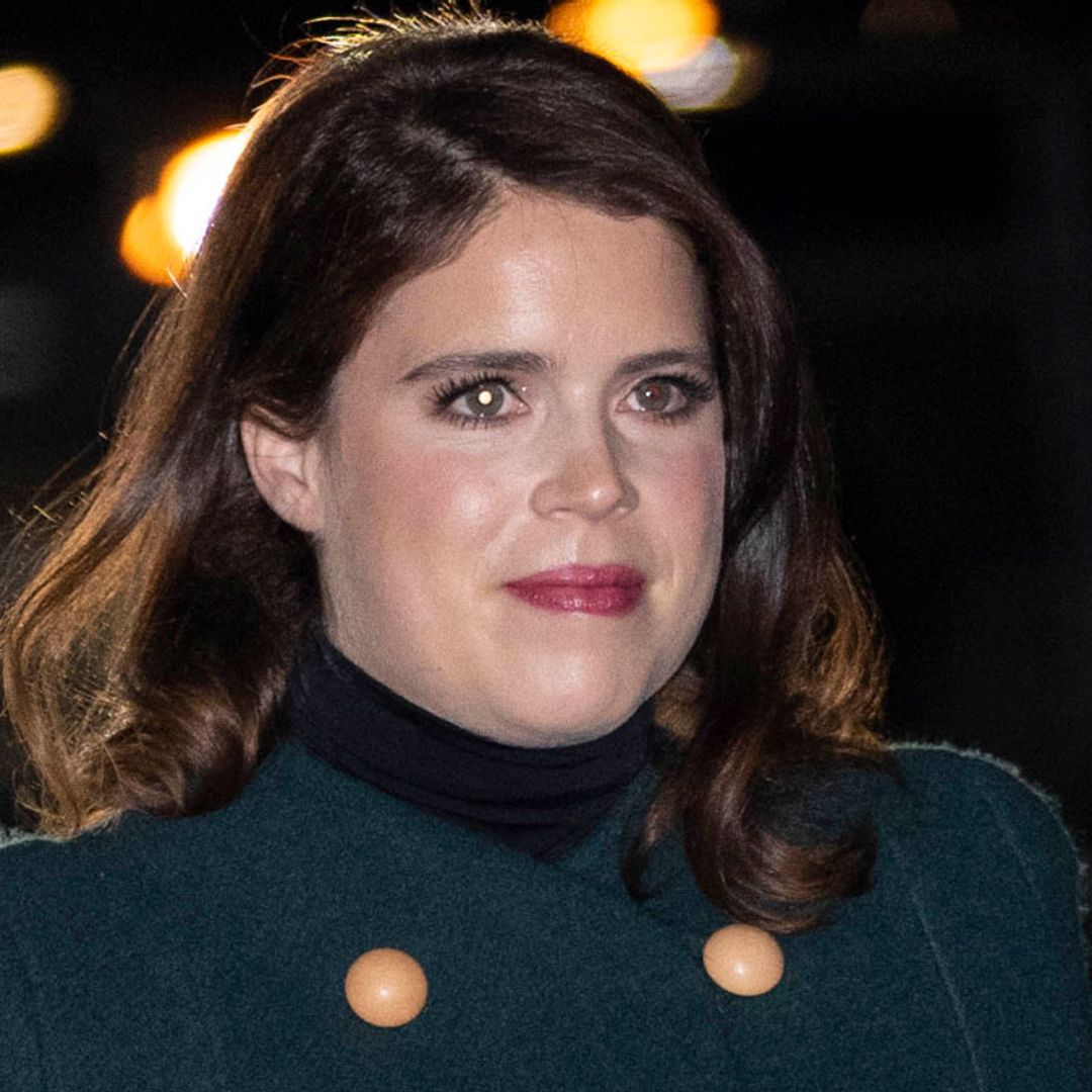 Princess Eugenie surprises with trendy off-duty look in trainers and oversized coat - and we want it