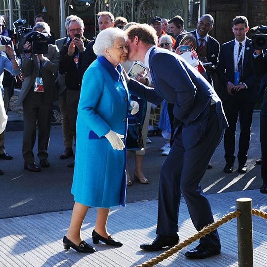 Prince Harry knighted by his grandmother Queen Elizabeth